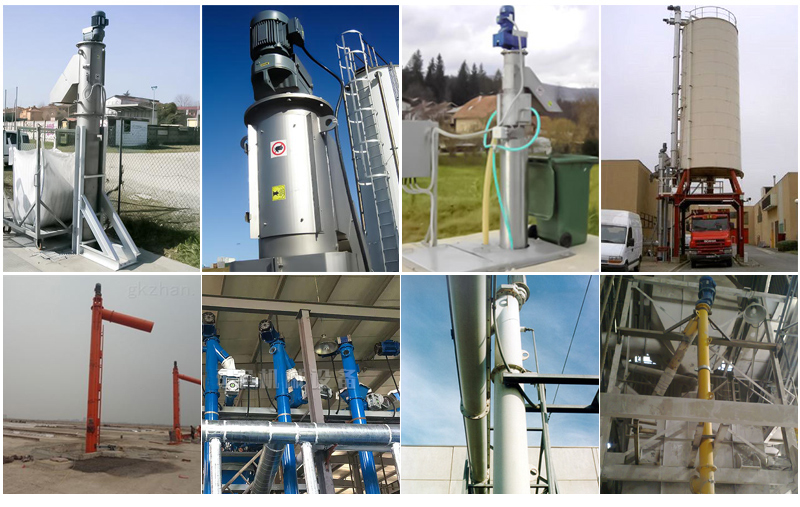 生石灰，化工粉末，糧食，莫來(lái)砂，水泥，飼料等。